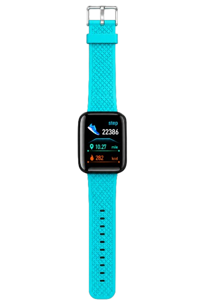 Montre connectée VYRO One vert bracelet complet