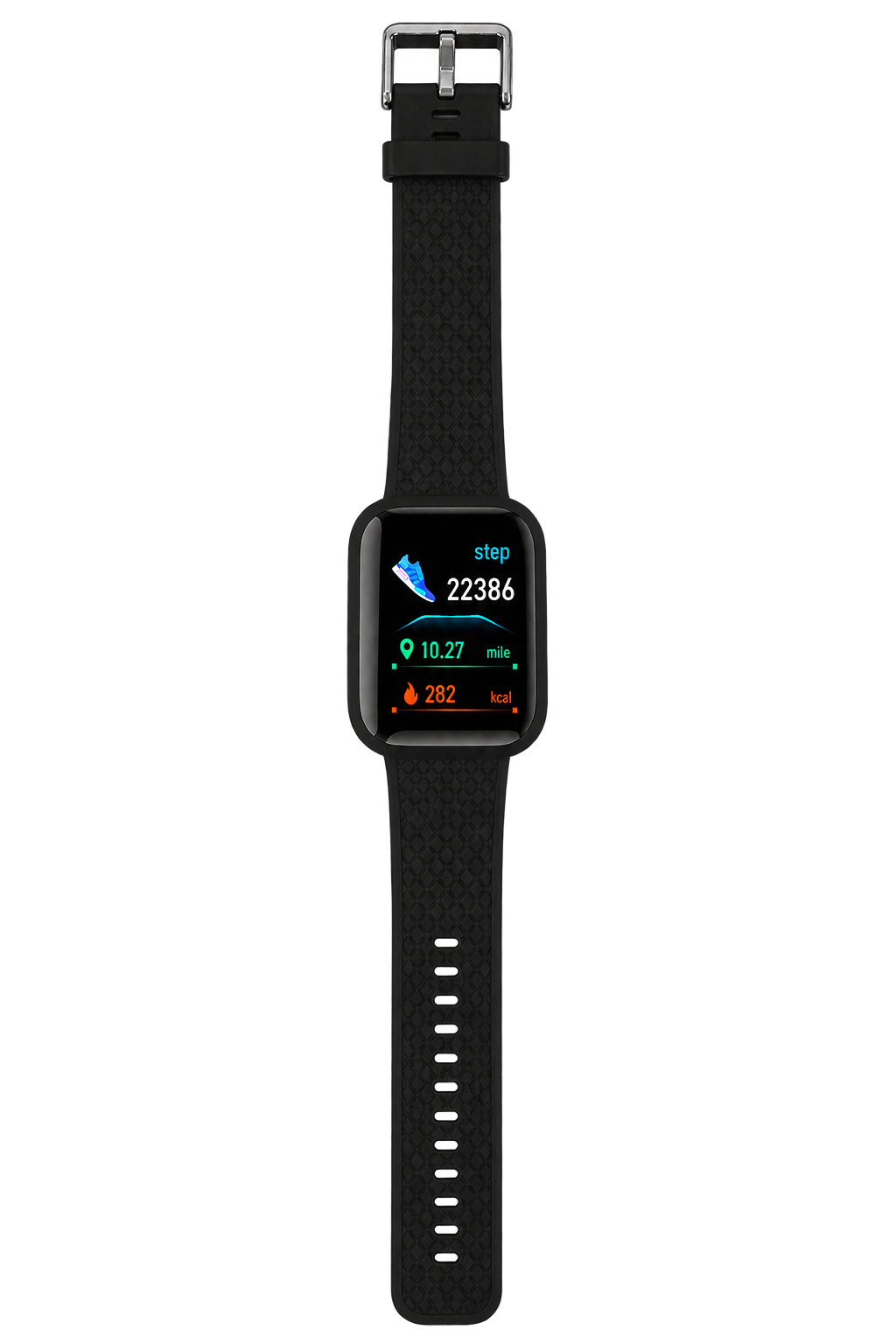 Montre connectée VYRO One noir bracelet complet