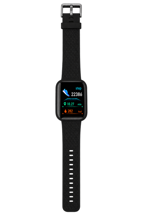Montre connectée VYRO One noir bracelet complet
