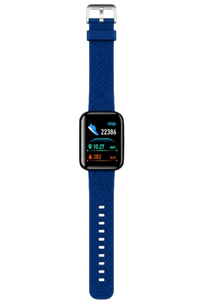 Montre connectée VYRO One bleu bracelet complet